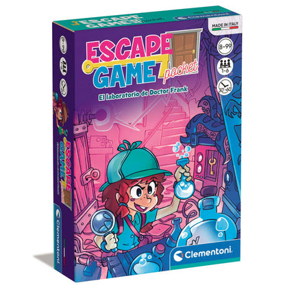 Spanish Escape Room Laboratory game Nerdscape