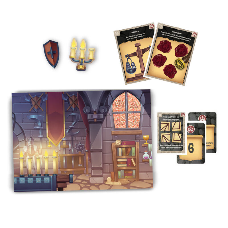 Spanish Escape Room Castle game Nerdscape