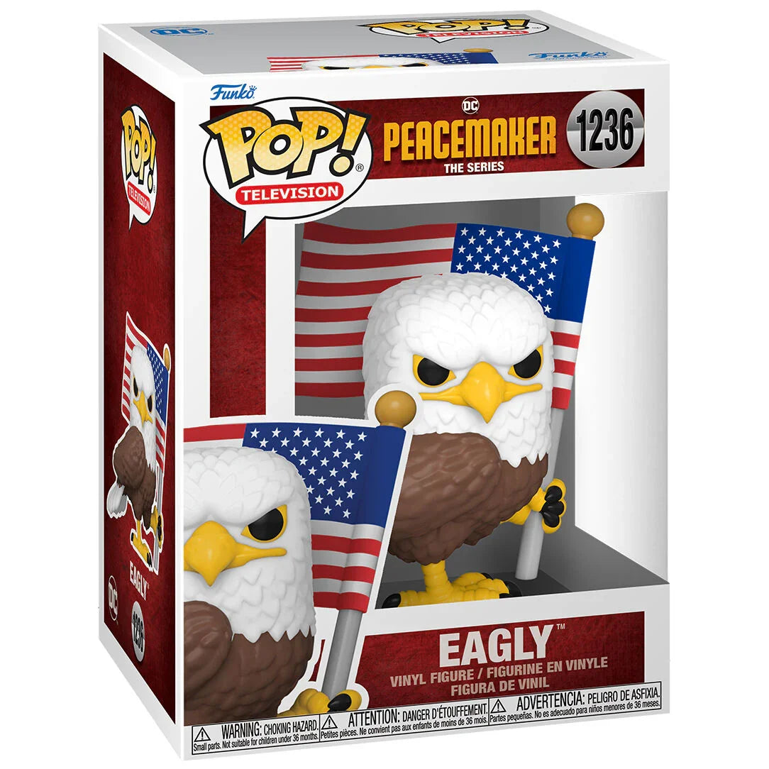Funko Pop! DC Comics Peacemaker Eagly - Figura da Collezione Vinyl Nerdscape