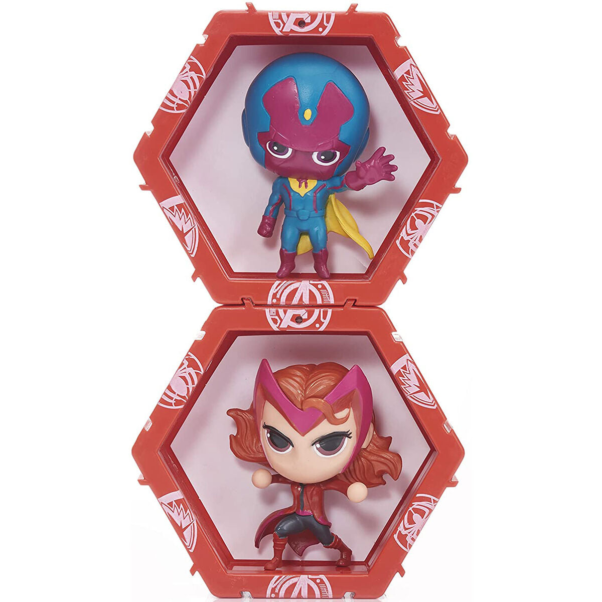 WOW! POD Marvel Vision + Scarlet led figures set