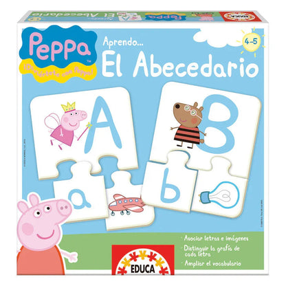 Spanish Peppa Pig Learn the Alphabet game Nerdscape
