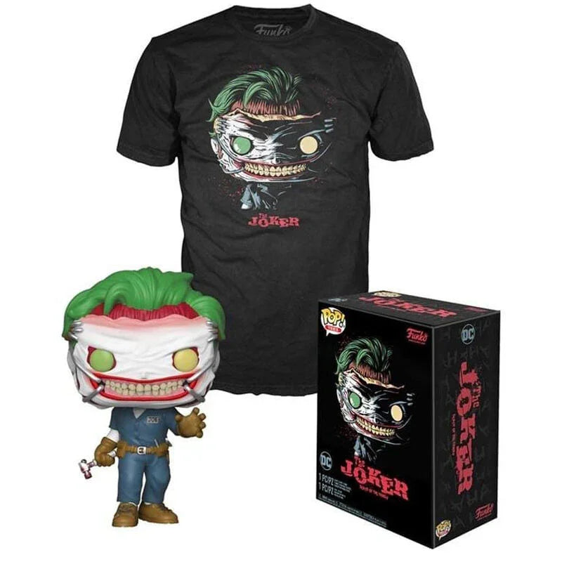 Set figure POP & Tee DC Comics The Joker Exclusive M Nerdscape