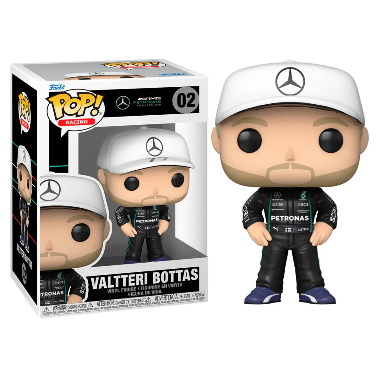 Funko Pop! Formula One Valtteri Bottas - Figura da Collezione Vinyl Nerdscape