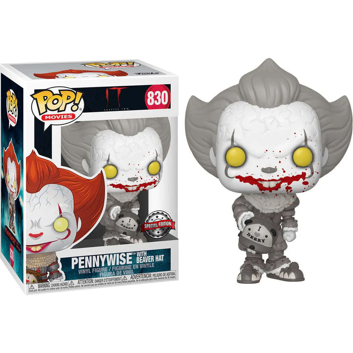 Set figure POP & Tee IT 2 Pennywise Exclusive M Nerdscape