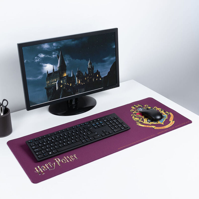 Harry Potter Hogwarts gaming desk mat Nerdscape