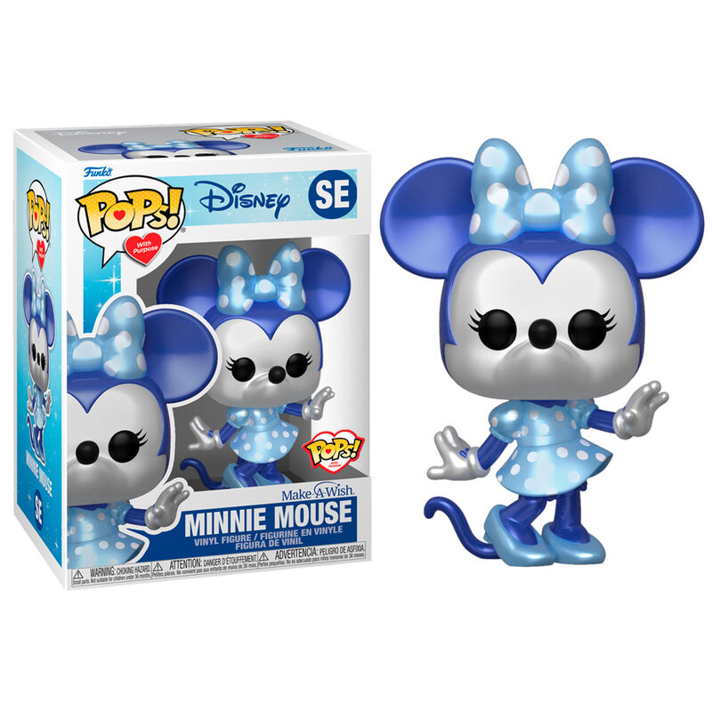 POP figure Disney Make a Wish Minnie Mouse Metallic Nerdscape
