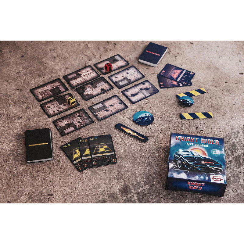 Knight Rider Kitt vs Karr board game Nerdscape