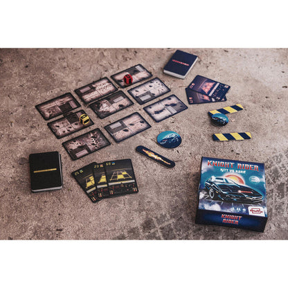 Knight Rider Kitt vs Karr board game Nerdscape
