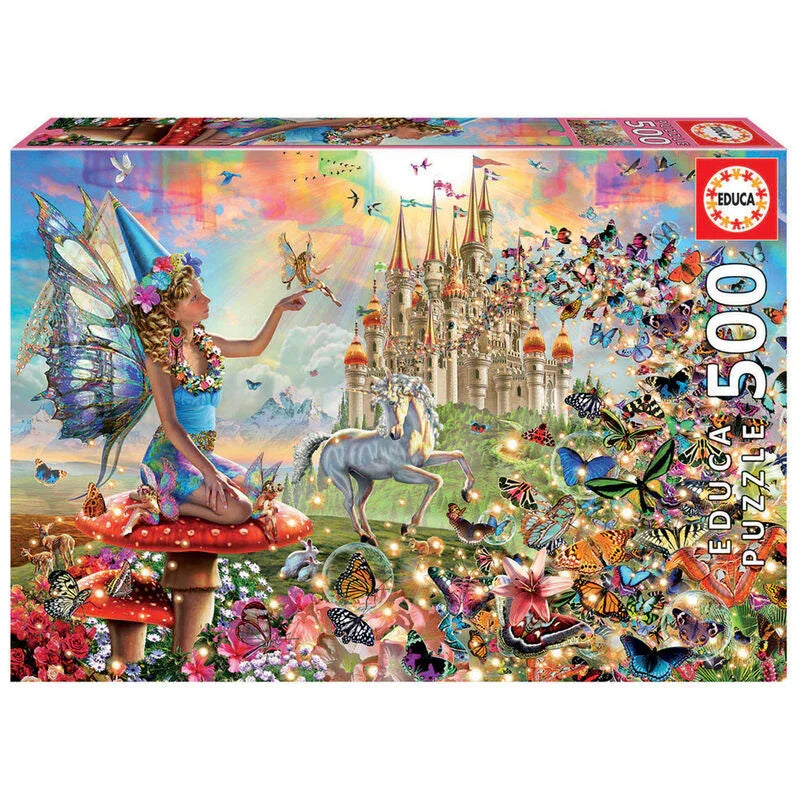Fairies and butterflies puzzle 500pcs Nerdscape