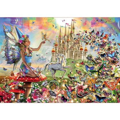Fairies and butterflies puzzle 500pcs Nerdscape