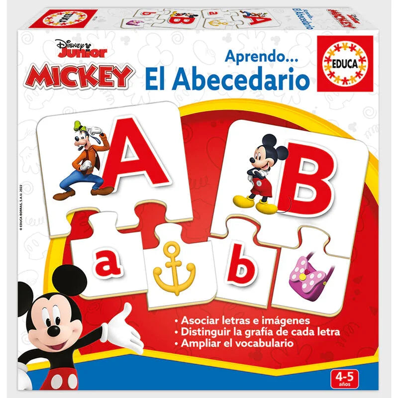Disney Mickey Learning the alphabet game Nerdscape