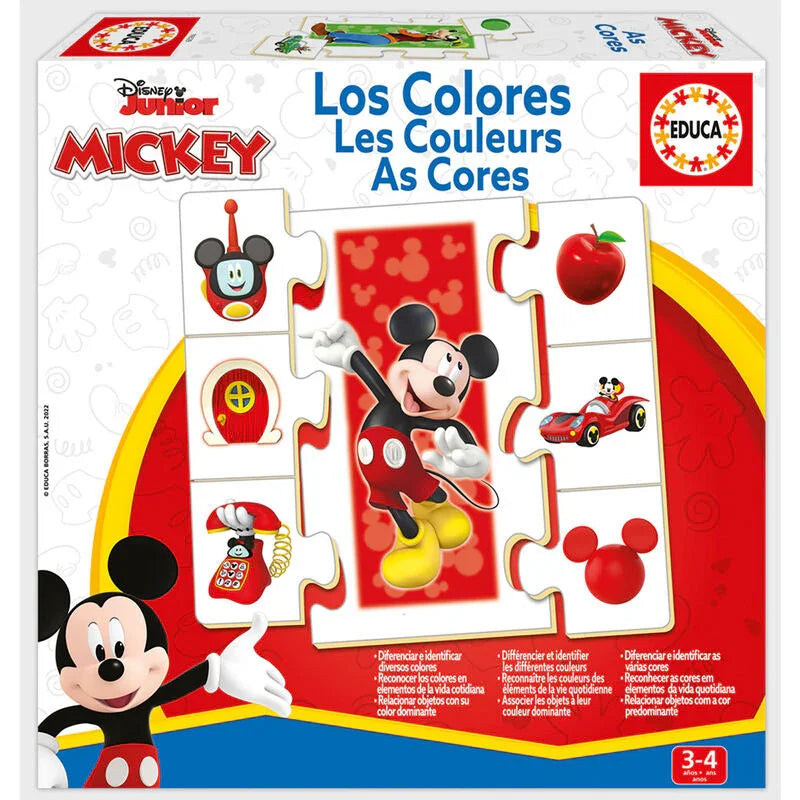 Disney Mickey I learn the colours game Nerdscape