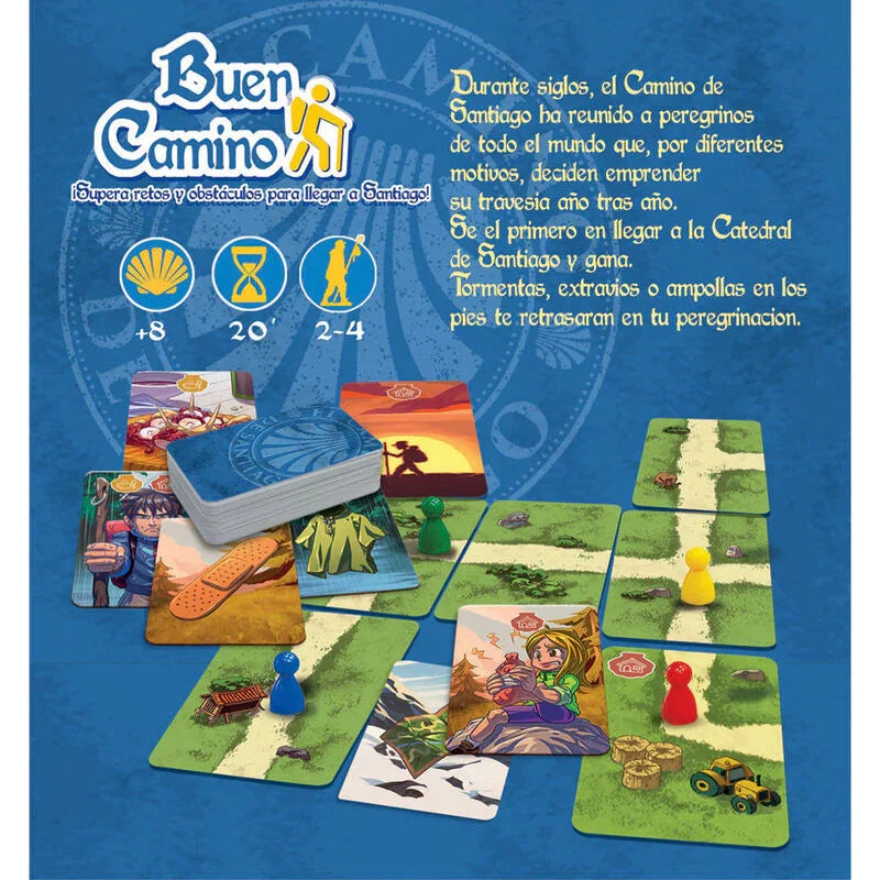 Spanish Good Way board game Nerdscape