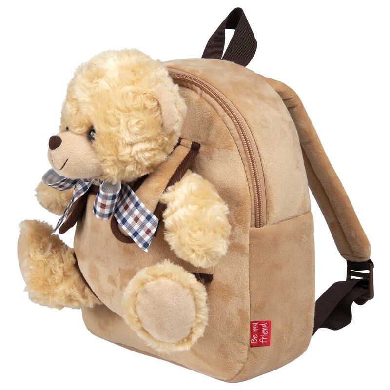 Bear Belly backpack with plush toy 26cm Nerdscape