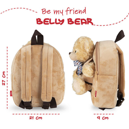 Bear Belly backpack with plush toy 26cm Nerdscape