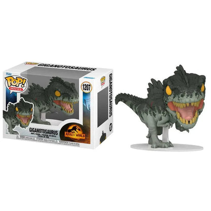 Funko Pop! Jurassic World Giganotosaurus - Figura da Collezione Vinyl Nerdscape