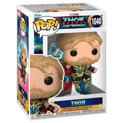 Funko Pop! Thor Love and Thunder Thor - Figura da Collezione Vinyl Nerdscape