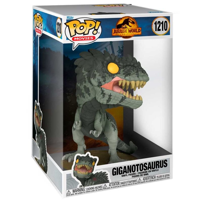 POP figure Jurassic World 3 Giganotosaurus 25cm - Nerdscape