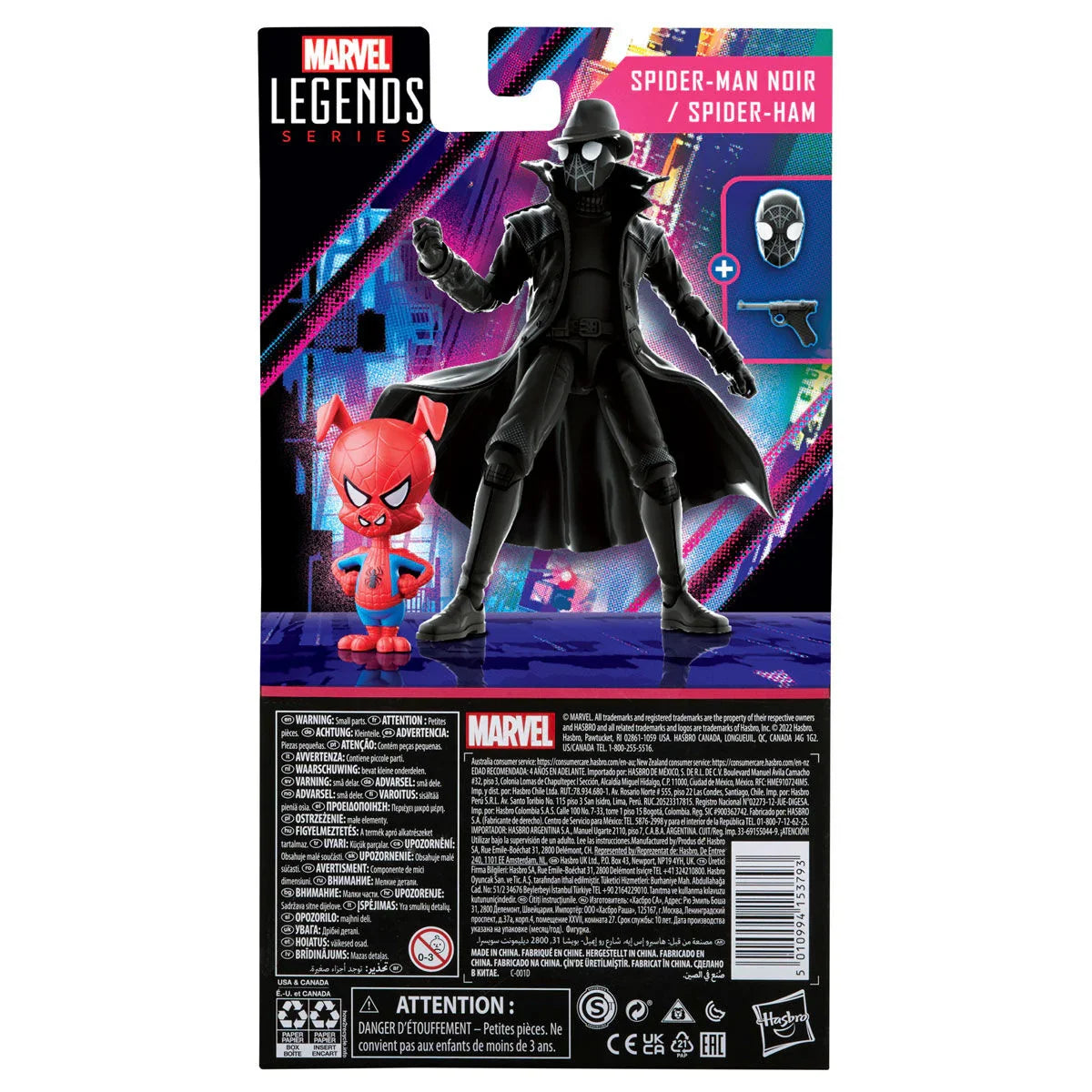 Marvel Legends Spider-Man Noir 60th Anniversary - Figura da Collezione - Nerdscape Nerdscape