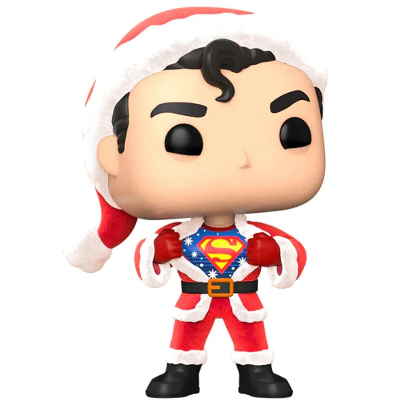 Set figure POP & Tee Back DC Comics Superman Exclusive Flocked Nerdscape