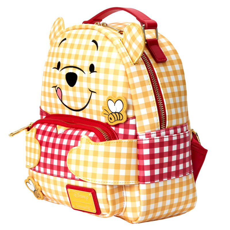 Loungefly Disney Winnie the Pooh Gingham backpack 25cm Nerdscape