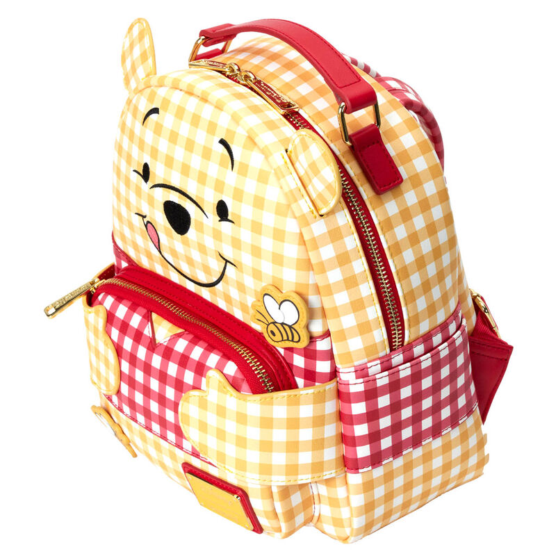 Loungefly Disney Winnie the Pooh Gingham backpack 25cm Nerdscape