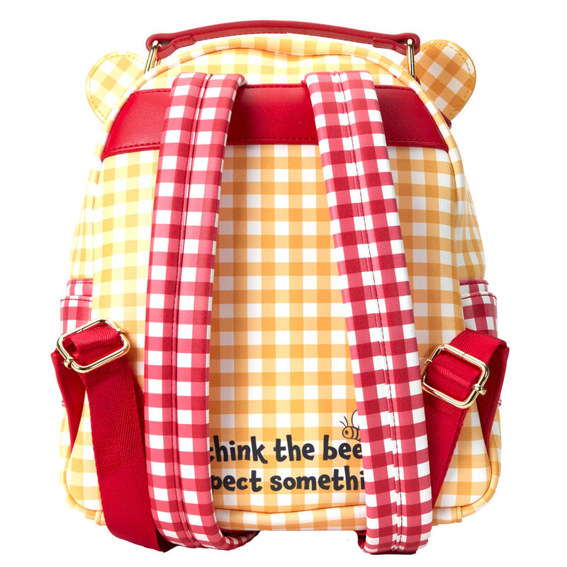 Loungefly Disney Winnie the Pooh Gingham backpack 25cm Nerdscape