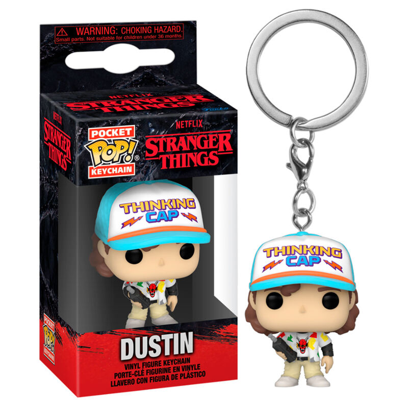 Porte-clés Pocket POP Stranger Things Dustin