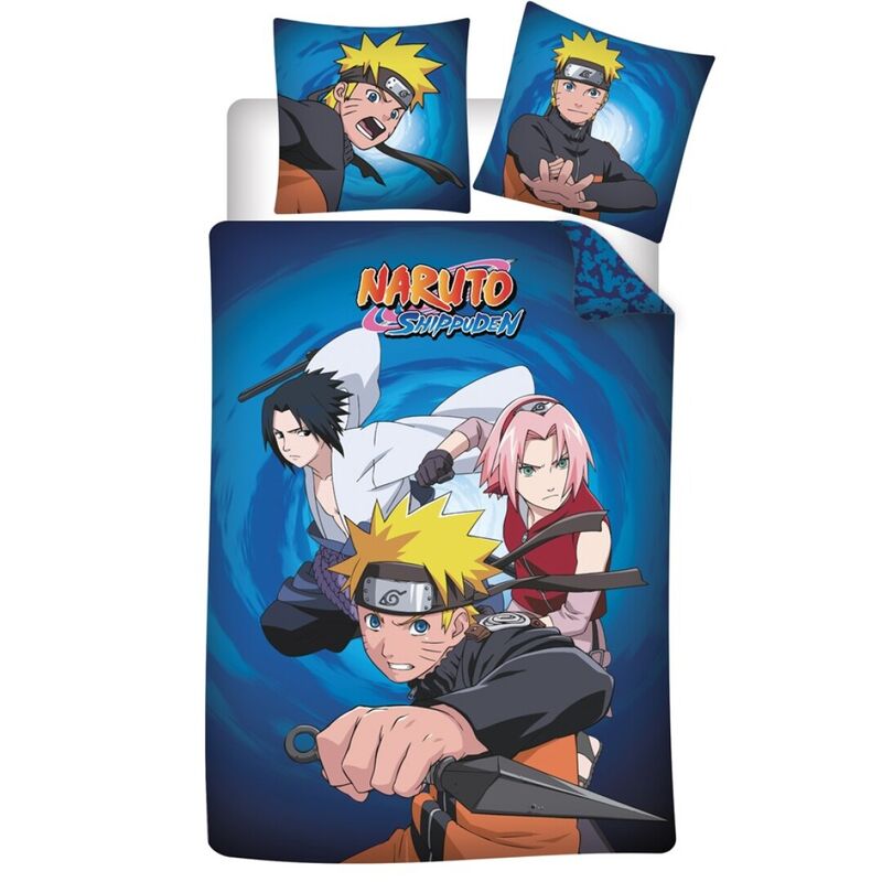 Naruto Shippuden cotton duvet cover bed 90cm Nerdscape