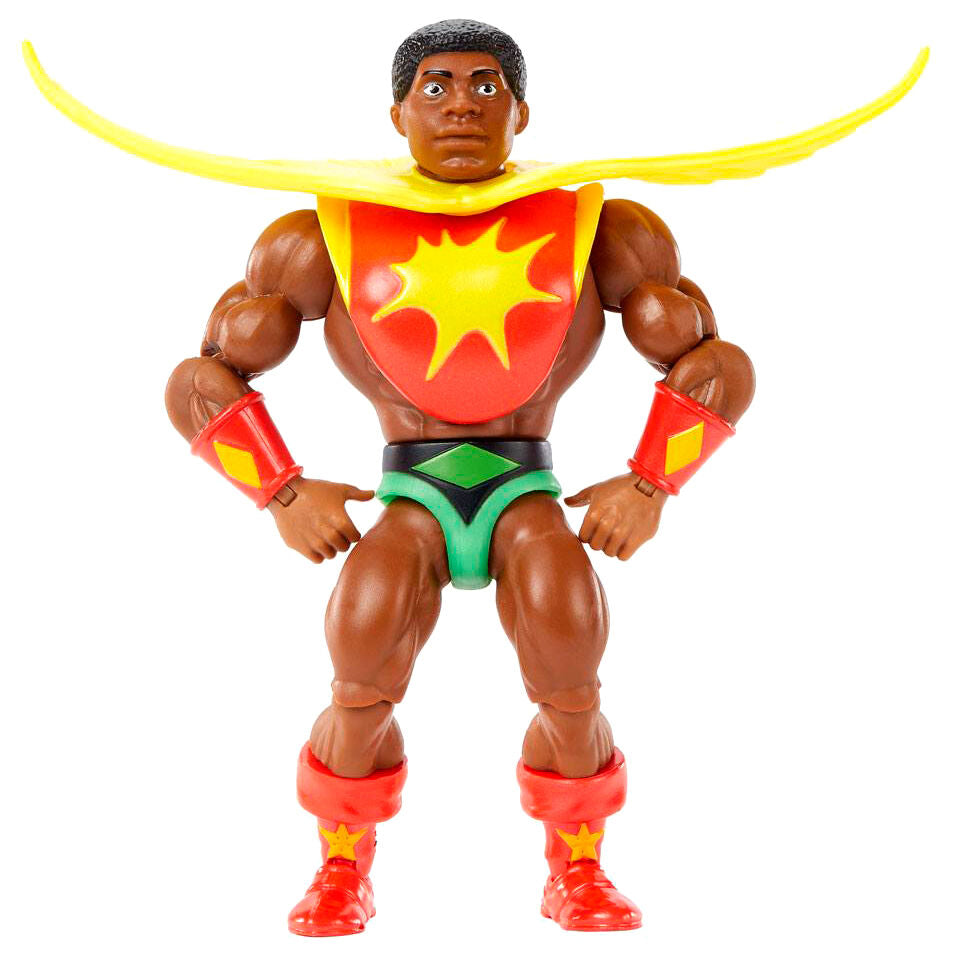 Masters of the Universe Sun-Man Origins - Figura da Collezione 14cm - Nerdscape Nerdscape