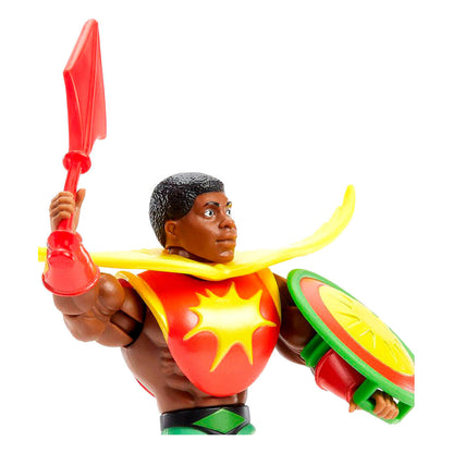 Masters of the Universe Sun-Man Origins - Figura da Collezione 14cm - Nerdscape Nerdscape