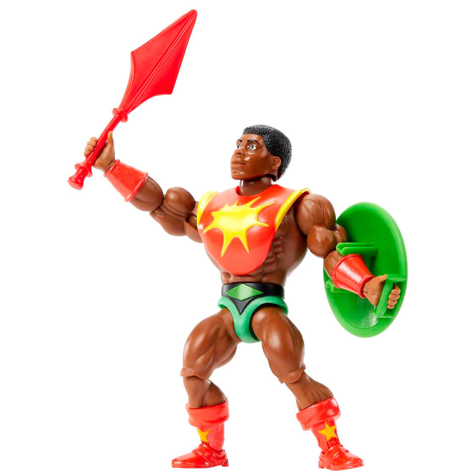 Masters of the Universe Sun-Man Origins - Figura da Collezione 14cm - Nerdscape Nerdscape