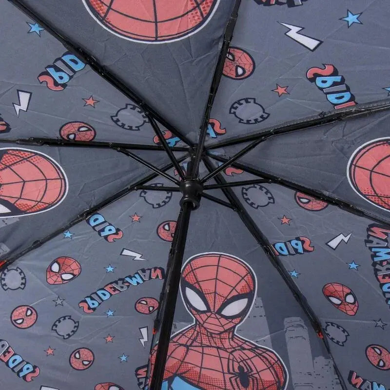 Marvel Spiderman manual folding umbrella 50cm Nerdscape