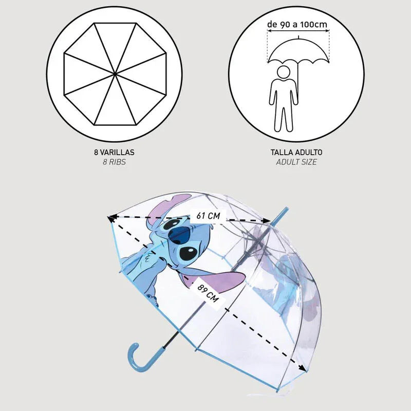 Disney Stitch manual umbrella 60cm Nerdscape