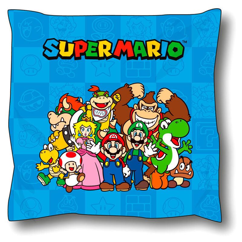 Super Mario Bros cushion Nerdscape