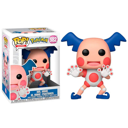 Funko Pop! Pokemon Mr. Mime - Figura da Collezione Vinyl Nerdscape