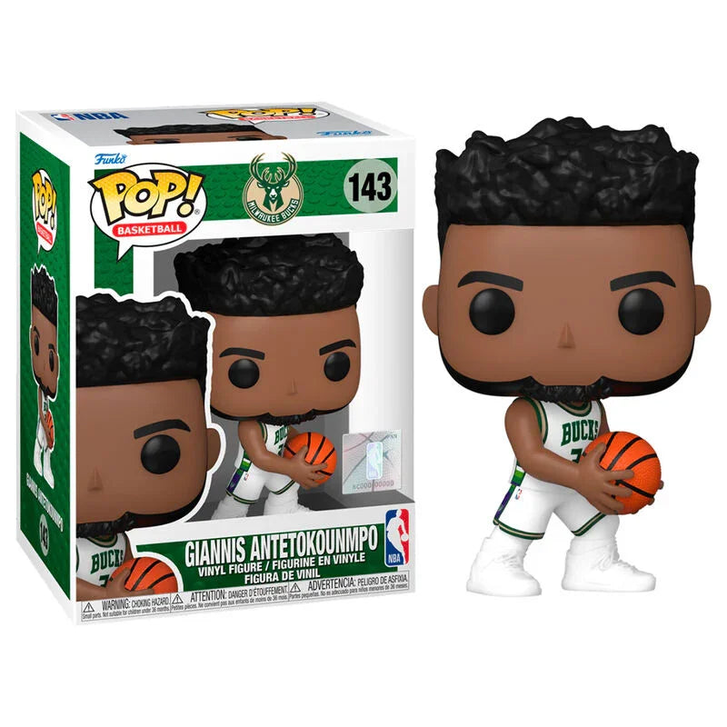 Funko Pop! NBA Giannis Antetokounmpo - Figura da Collezione Vinyl Nerdscape
