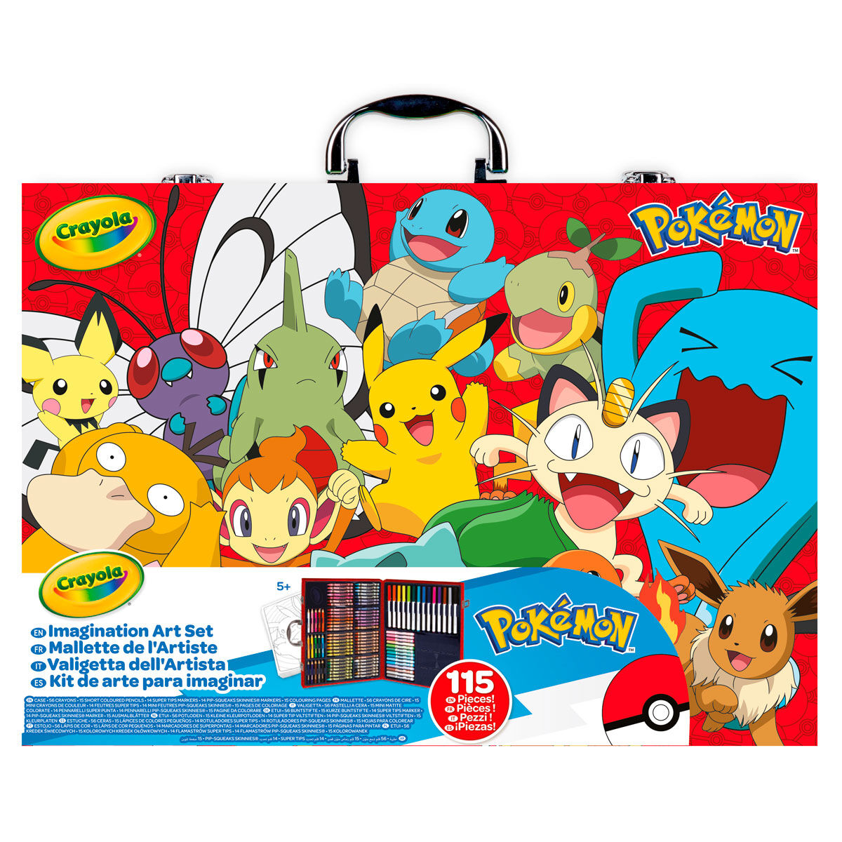 Crayola Pokemon Artist briefcase Nerdscape