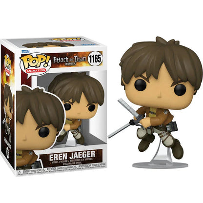 Funko Pop! Attack On Titan Eren Jaeger - Figura da Collezione Vinyl Nerdscape