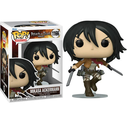 Funko Pop! Attack On Titan Mikasa Ackermann - Figura da Collezione Vinyl Nerdscape