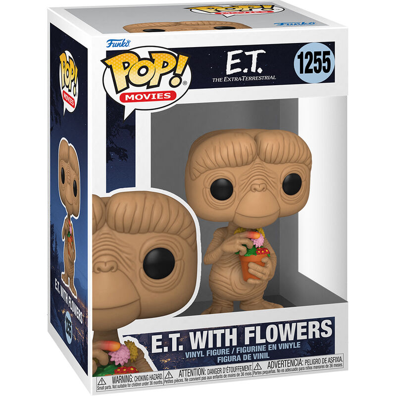 POP figure E.T. The Extra-Terrestrial 40th E.T Flowers Nerdscape