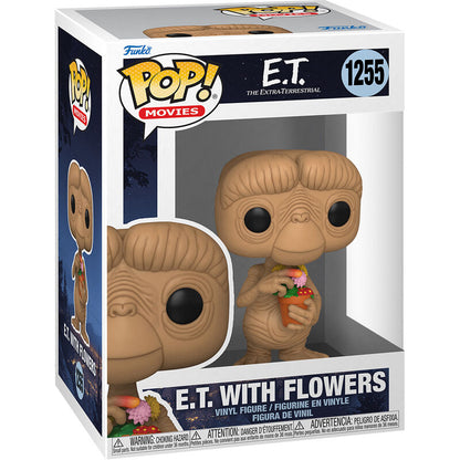 POP figure E.T. The Extra-Terrestrial 40th E.T Flowers Nerdscape