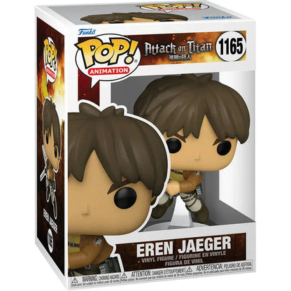 Funko Pop! Attack On Titan Eren Jaeger - Figura da Collezione Vinyl Nerdscape