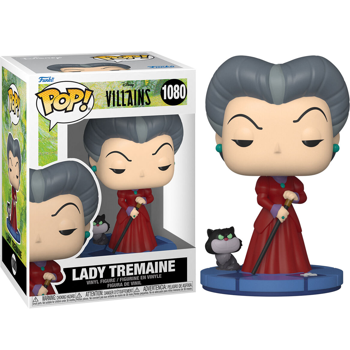 POP figure Disney Villains Lady Tremaine Nerdscape
