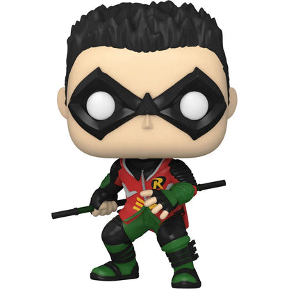 Funko Pop! DC Comics Gotham Knights Robin - Figura da Collezione Vinyl Nerdscape