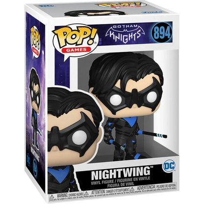 Funko Pop! DC Comics Gotham Knights Nightwing - Figura da Collezione Vinyl Nerdscape