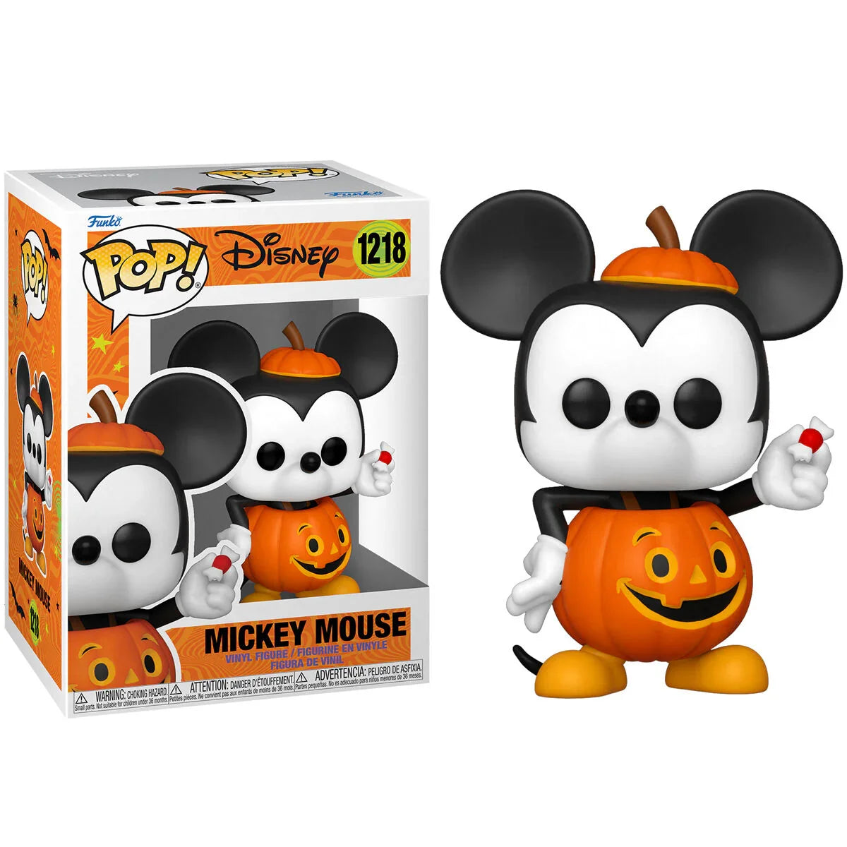 Funko Pop! Disney Trick or Treat Mickey - Figura da Collezione Vinyl Nerdscape