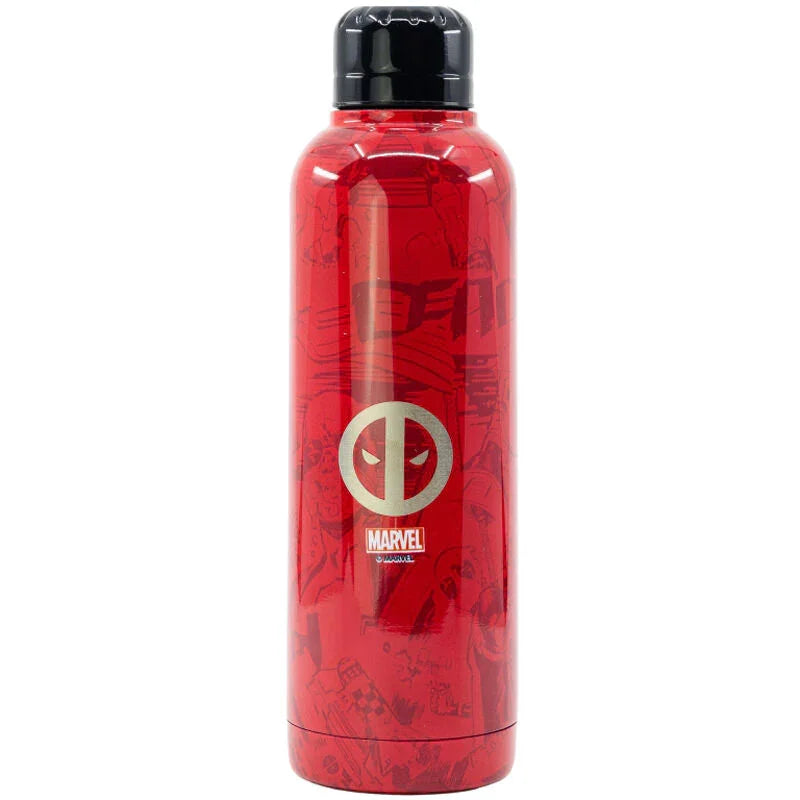 Marvel Deadpool stainless steel bottle 515ml Nerdscape