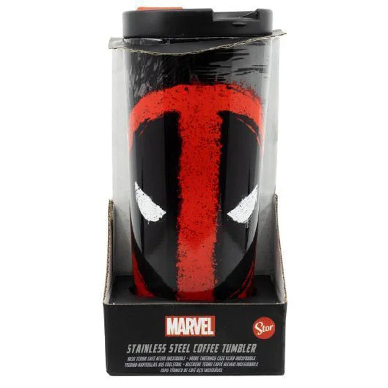 Marvel Deadpool stainless steel tumbler 425ml Nerdscape