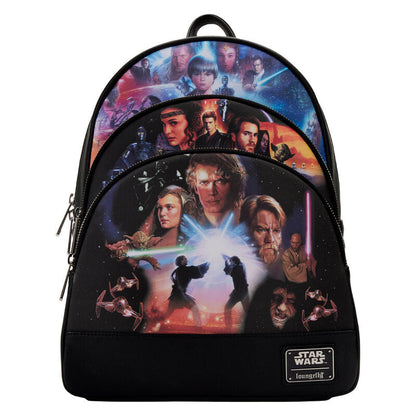 Loungefly Star Wars Prequel Trilogy backpack 34cm Nerdscape